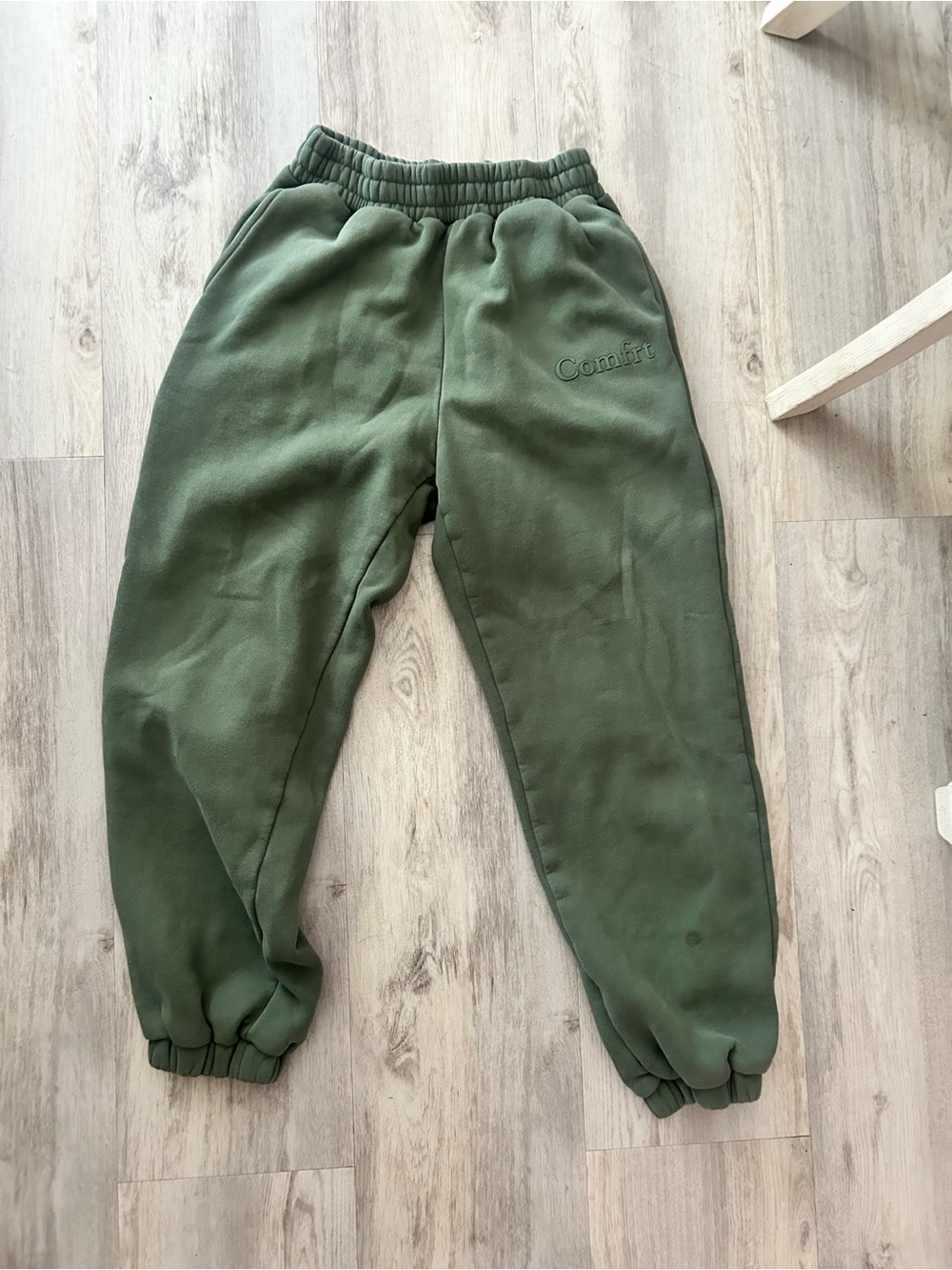 Comfort Colors Olive Green Fleece Joggers